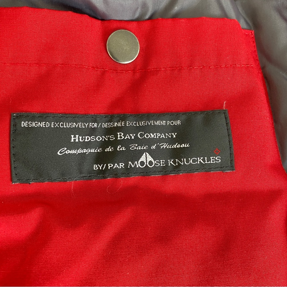 Moose knuckle Parka goose down coat - Picture 14 of 14